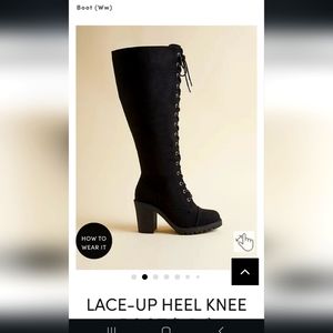 Lace up boots